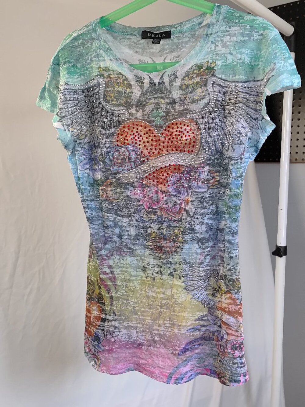 UK2LA Embellished Tshirt
